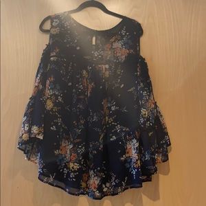 Lucky Brand Off The Shoulder Blouse